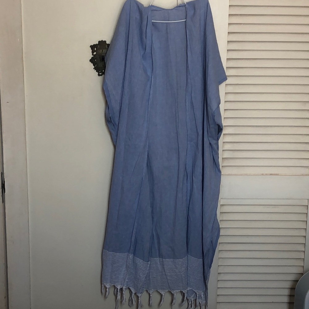 Turkish towel breeze long kimono